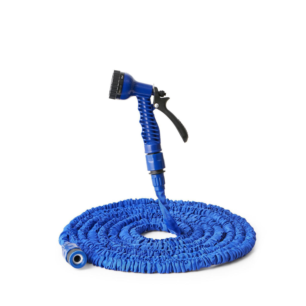 Multifunctional Telescopic Garden Hose with 7-Pattern Spray Gun
