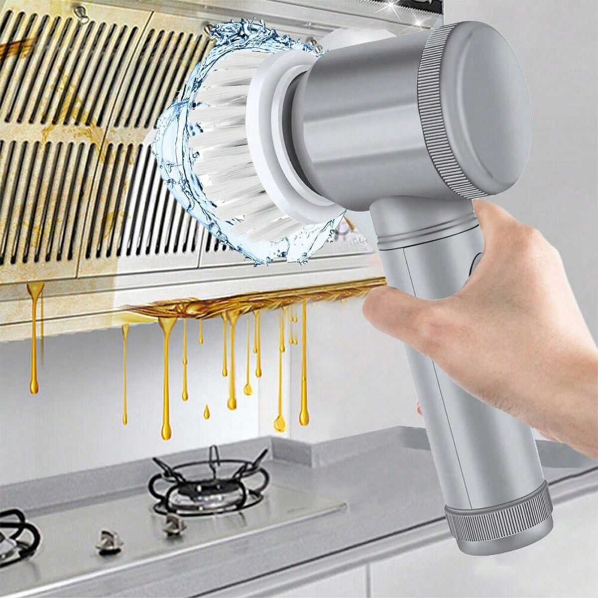 Electric cleaning brush